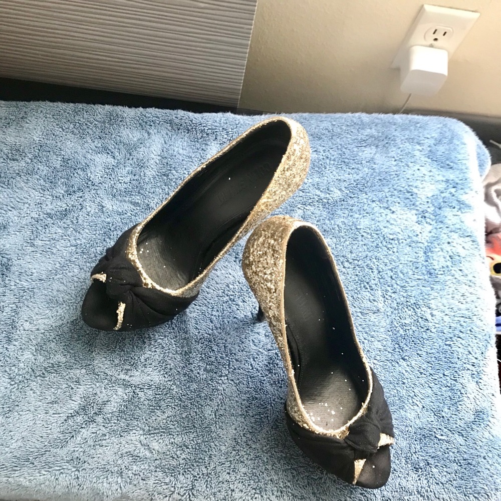 Peep toe platform pump - Picture 2 of 4